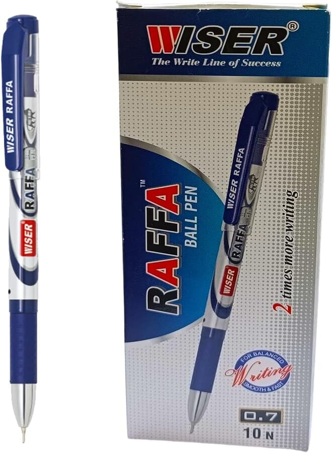 Wiser RAFFA pen set of 10 pens -BLUE